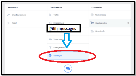 Cara-cara untuk setup messenger ads di Facebook 2