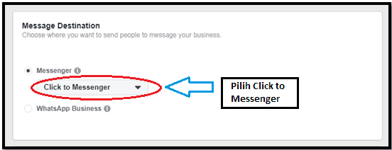 Cara-cara untuk setup messenger ads di Facebook 6