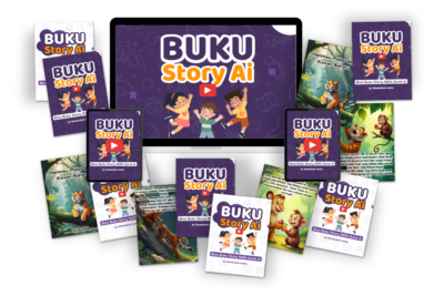 30 Modul Buku Story AI + Template Website Jualan